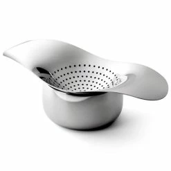 Robert Welch - Drift Tea Strainer & Bowl